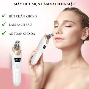 Máy hút mụn cầm tay pin sạc máy hút mụn đa năng loại bỏ các loại mụn làm sạch lỗ chân lông và chăm sóc da hiệu quả. Bảo hành 1 năm trên toàn quốc và đổi mới trong 7 ngày đầu nếu có lỗi của nhà sản suất