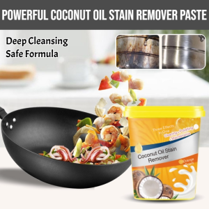Powerful Coconut Oil Stain Remover Paste Easy To Operate Kitchen Bathroom Tile Polishing Home Cleaning Paste for Household Tiles