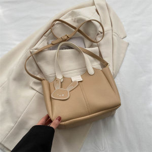 Vintage Supple Leather Bag Commuter Crossbody Bag Versatile Tote Bag For Women
