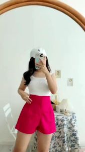 FALIYA hotpant highwaist wanita celana pendek highwaist