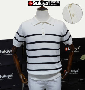 Áo Polo Dệt Kim Nam Basic SUKIYA Cao Cấp Kiểu Dáng Sang Trọng Lịch Sự AL74