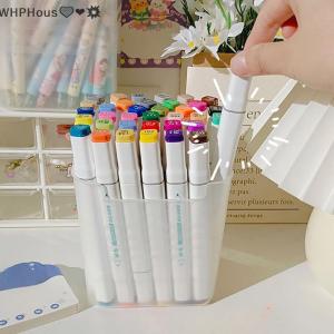 WP💓💛💖 Large Capacity Desktop Storage Pen Holder Desk Organizer Pencil Display Cup Simple Office School Supplies Stationery Box