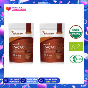 BỘT CACAO CRIOLLO HỮU CƠ 200g PERU NGUYÊN CHẤT 2 GÓI