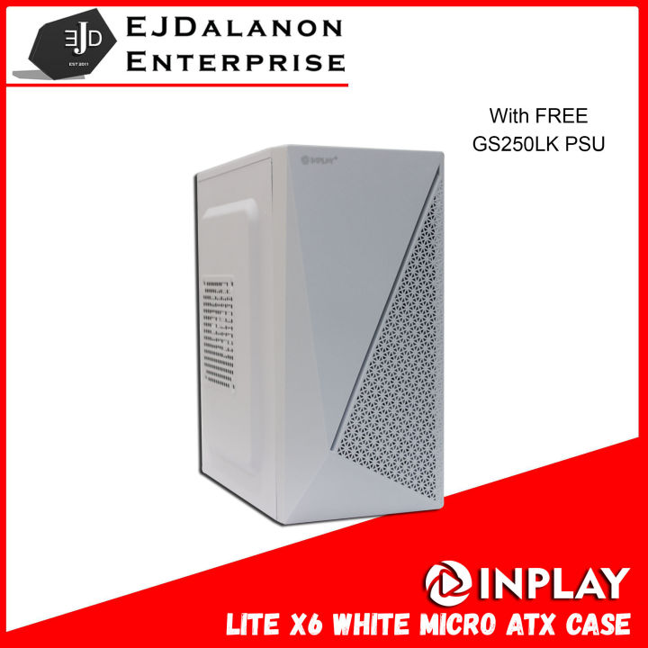 Inplay Lite X5/X6 Black Micro ATX Case with Light Bar | Inplay | X5 ...