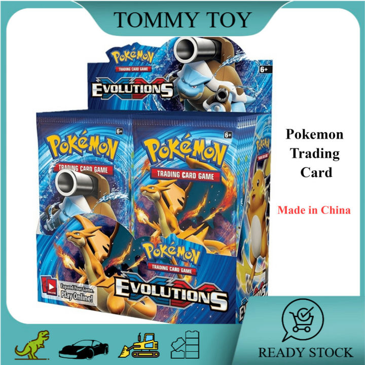 🇲🇾M’SIA STOCK🇲🇾 9pcs Pokemon Trading Card Collection Booster Box ...