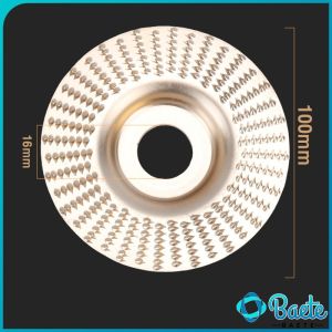 Baete High Quanlity Wood Grinding Wheel Rotary Disc Sanding Wood Carving Tool 16mm Bore