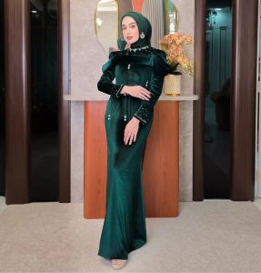 COD Saderra Dress Silk Premium Apk Payet Size XL Dress Kondangan Terbaru 2025 Fashionable Murah New