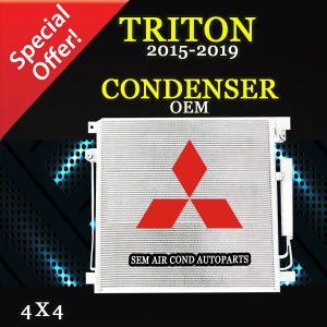 MITSUBISHI TRITON 2015 - 2019 YEAR 4X4 OEM TAIWAN NEW CONDENSER/ KONDENSER (CAR AIRCOND SYSTEM)