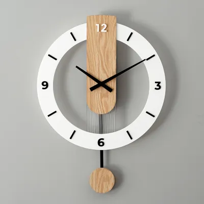 ABS Wall Clock For Living Room Home Decor Silent Quartz Bedroom Personality Creative Watch Jam Dinding Moden 现代挂钟