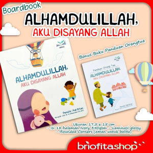 Buku Cerita Anak Boardbook Alhamdulillah Aku Disayang Allah