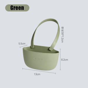 JustLiving 1PC Kitchen Gadgets Portable Basket Home Kitchen Hanging Drain Basket Bag Bath Storage Tools Sink Holder Sponge Storage Bathroom Toilet Storage Tools Faucet Drain Hanging Bag