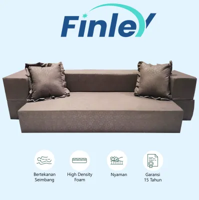 Sofabed FINLEY ( Sofa Bed Minimalis ) Garansi 15 Tahun