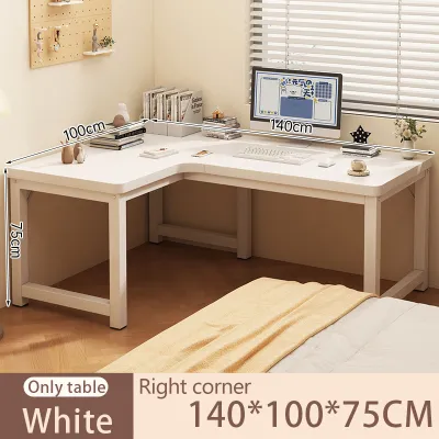 JIAJU L Shape Desk Computer Study Table Workstation Study Home Office Table Corner Desk Computer Desktop L-shaped Office Desk Minimalist Home 桌子