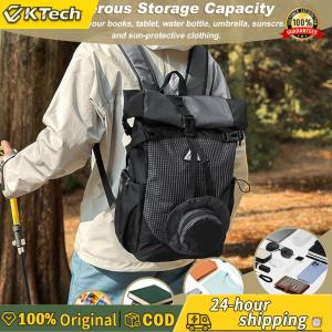【Vktech】 PU Cycling Backpack Large Capacity Climbing Mountaineering Rucksack Adjustable Shoulder Strap Travel Hydro Water Daypack for Outdoor Sport Hiking Camping