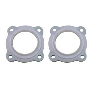 2Pcs Silicone Flange Gasket Set for Electric Water Heater Rubber Seal Skin Gasket Water Heater Pipe Silicone Gasket