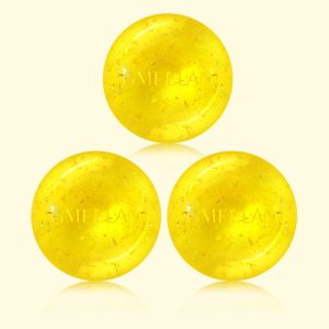 Paket GMEELAN 24K Whitening Handmade Soap Cleansing Bath 100g Soap With Long-lasting Fragrance Supports The Removal Of Melanin / GMEELAN STORE