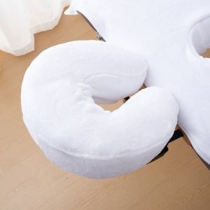 UNDATA Reusable U-shape Pillow Covers Dustproof Beauty Tools Pillowcase High Quality Pillow Support Cover for Spa Salon