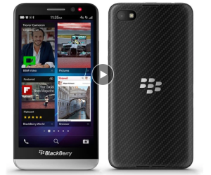 Original Unlocked Blackberry Z30 5.0 Inch 16GB ROM LTE WCDMA 3G 8MP Dual Core Bluetooth WIFI Smartphone