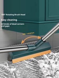 Floor Brush Toilet Brush Toilet Cleaning Bathroom Wall Washing No Dead Corners Gap Hard Bristle Artifact