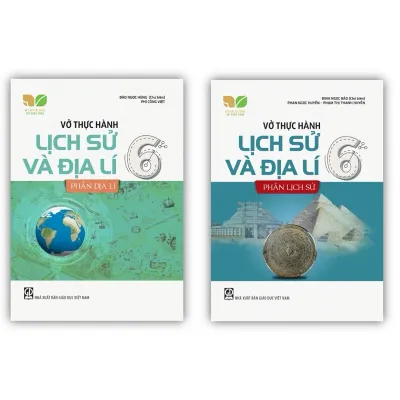 Sách - (Combo) Vở Thực Hành Lịch Sử Và Địa Lí 6 (Kết Nối)