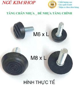ĐẾ NHỰA TĂNG CHỈNH M6 M8
