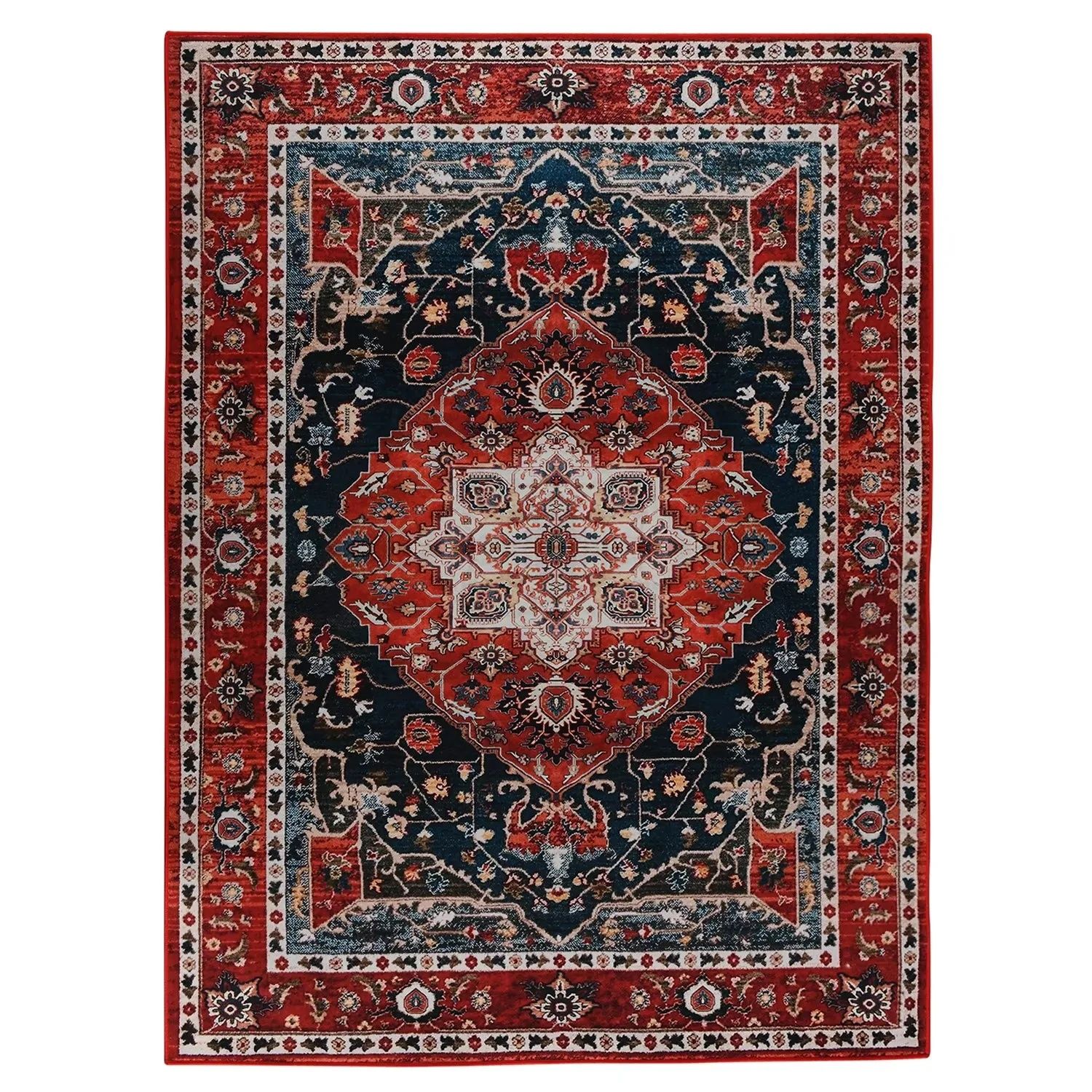 Retro Ethnic Carpets Turkish Persian Rug for Living Room Bedside ...