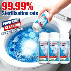 100Pcs/Bottle Toilet Bowl Cleaner Effervescent Tablets Toilet Bowl Cleaner Household Cleaning Effervescent Tablets Suitable Bathroom and Pipe Clean