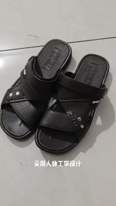 MenS Trendy Breathable Beach Sandals Durable And Comfortable For Casual Wear Non-Slip Plastic Slippers