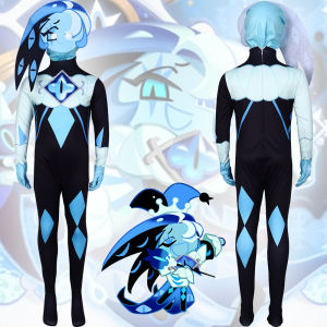 Gingerbread Man Kingdom Shadow Milk Cookies Cosplay Costume onesie Halloween Cosplay Costume Holiday Gifts