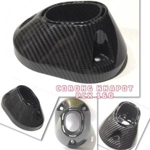 Corong Knalpot Pcx 160cc Abs Vario 16 Cbs Carbon Abs Corong Knalpot Honda Pcx New 160cc Bahan Abs Karbon Realpict Dan Vidio