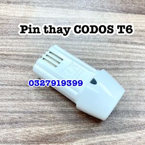 CODOS Pin Tông Đơ T6 800mAh Chính Hãng Dùng Thay Thế Pin Cũ Dài 2h Sạc Nhanh Chất Lượng Cao