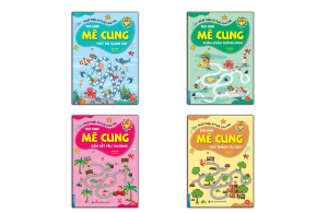 Sách - Combo 4c - Trò chơi mê cung trọn bộ 4c - Quan sát & thông minh & yêu thương & tư duy