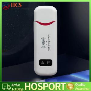 【HCS】4G LTE WiFi 150Mbps Modem Stick USB WiFi Dongle SIM Card Slot Mobile WiFi Network Adapter for Home Office