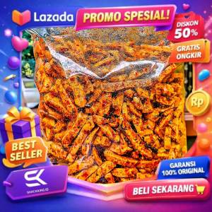 Basreng Viral / Basreng 1 kg Pedas Daun Jeruk Basreng Original Daun Jeruk Murah Bisa COD