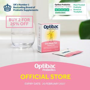 Optibac Probiotic Supplements One Week Flat 7 Sachets Buy 2 for 25% OFF