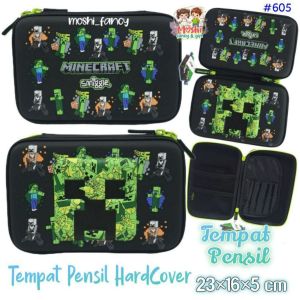 Midi Zip Minecraft Stationary Gift Set / Set Alat Tulis Minecraft Stationery Gift Set / Tempat Pensil Minecraft Anak Laki-Laki Boy