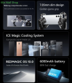 【Google】Nubia Redmagic 10 Air 5G Smartphone 2025/Redmagic 10 Air Gaming Phone/Redmagic Gaming Phone/Redmagic Mobile Phone/6.8 inches 120Hz AMOLED Screen/6000 mAh/Snapdragon 8 Gen 3/红魔10 Air. 