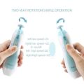 Multi-fungsional electric baby pemangkasan kuku sepanjang 360 derajat untuk menggiling dua jenis roda gigi untuk mengecilkan suara rendah dengan getaran rendah. 