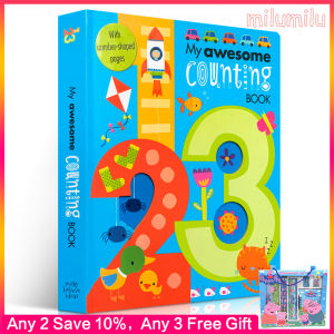 Original English Books My Awesome Counting Book 123 Alphabet Picture Books for Childrens Education
