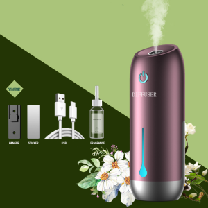 Automatic Aroma Diffuser Rechargeable Fragrance Machine Ultrasonic House Toilet Bathroom Odor Remover Deodorization