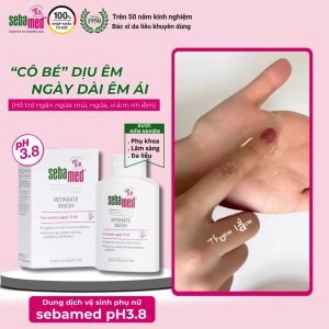 Dung Dịch Vệ Sinh Phụ Nữ Dạng Gel Sebamed Feminine Intimate Wash pH3.8