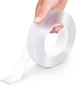 5m Transparent Nano Double Sided Tape No Damage Wall Transparent Grip Mounting Waterproof Tape
