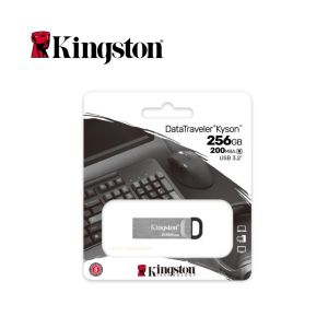 Kingston DataTraveler Kyson USB 3.2 Pendrive Flash Drive With Stylish Capless Metal Case ( 32GB / 64GB / 128GB / 256GB / 512GB )
