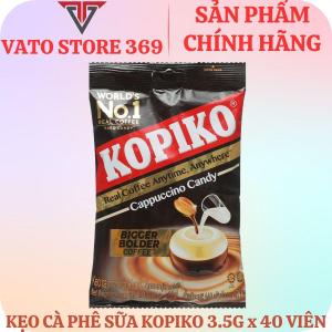 Kẹo cà phê sữa cappuccino KOPIKO viên 3.5g
