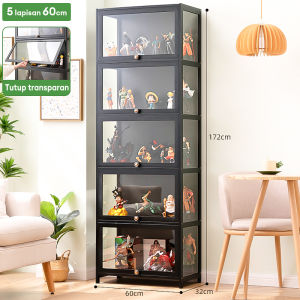 Lemari Pajangan Kaca/ Lemari hias/ Lemari Display /Mainan Rak Penyimpanan
