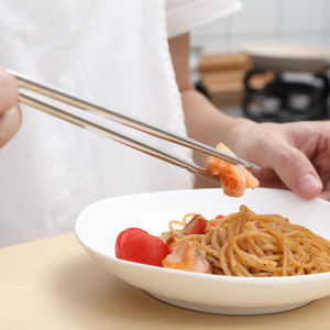 🔥Orfila 1 Pair Non-slip Stainless Steel Chopsticks COD