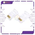 2pcs ZoeRax Pass Through RJ45 Connector. 