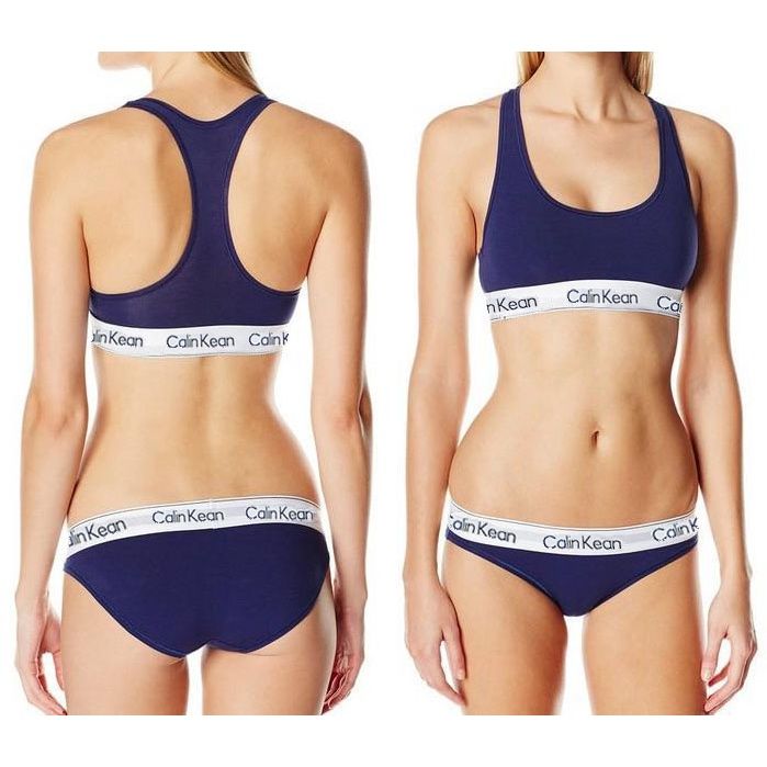 ♤2Pcs Lady Wireless Sport Bra and Panty Terno Women Sports Underwear Set  (US size)♖
