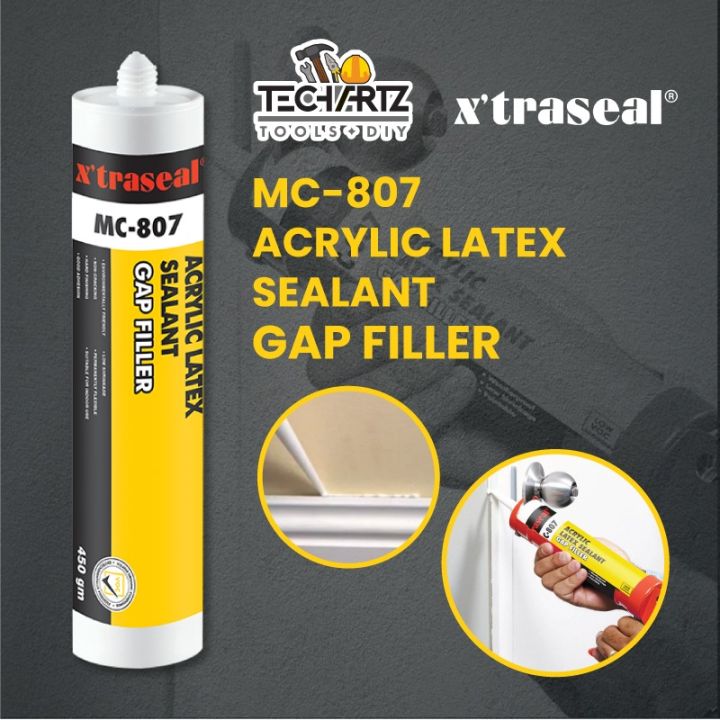 Xtraseal MC807 Acrylic Latex Sealant Gap Filter Silicone X’traseal Gap