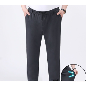 50-155KG Men Plus Size Business Casual Long Suit Pants Man Oversized Elastic Straight Thick Formal Trousers㏇0701